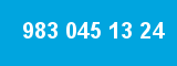 983 045 13 24 983 045 13 24